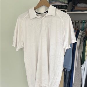 UNRL White Camo Polo